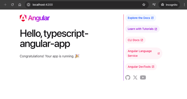 Default Angular App