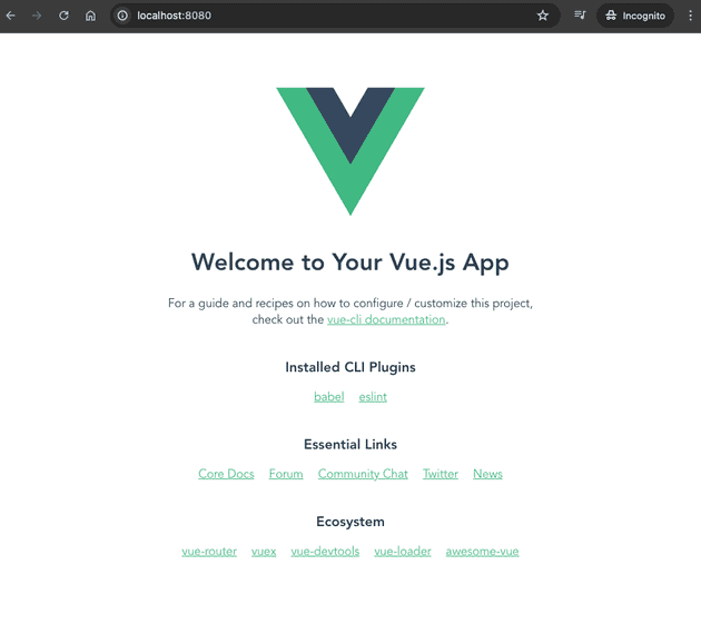 Default Vue App